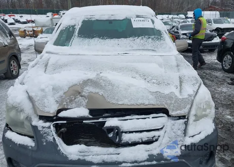 2005 Honda Cr-V Ex из США, поврежденный, VIN SHSRD78875U328497